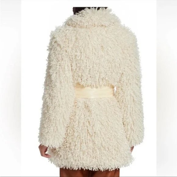 STAUD Cream Teddy Jacket - Picture 6 of 6